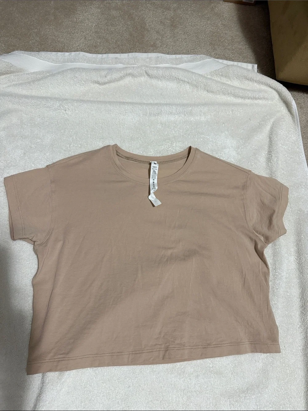 Lululemon All yours Crop Tee